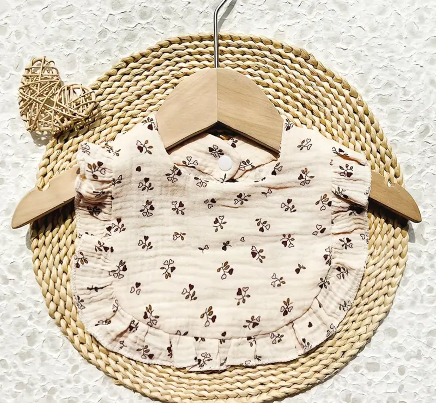 Bavoirs bebe fille - Lot de 6 pcs