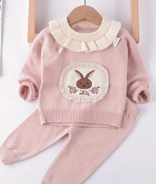 Ensemble deux pièce bébé fille - petit lapinou