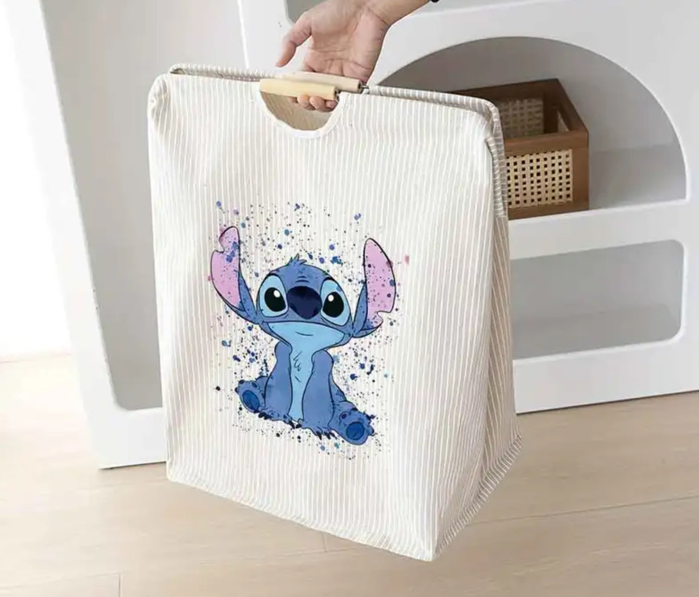 Panier à linge Stitch Disney