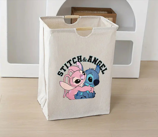 Panier à linge Stitch et Angel Disney