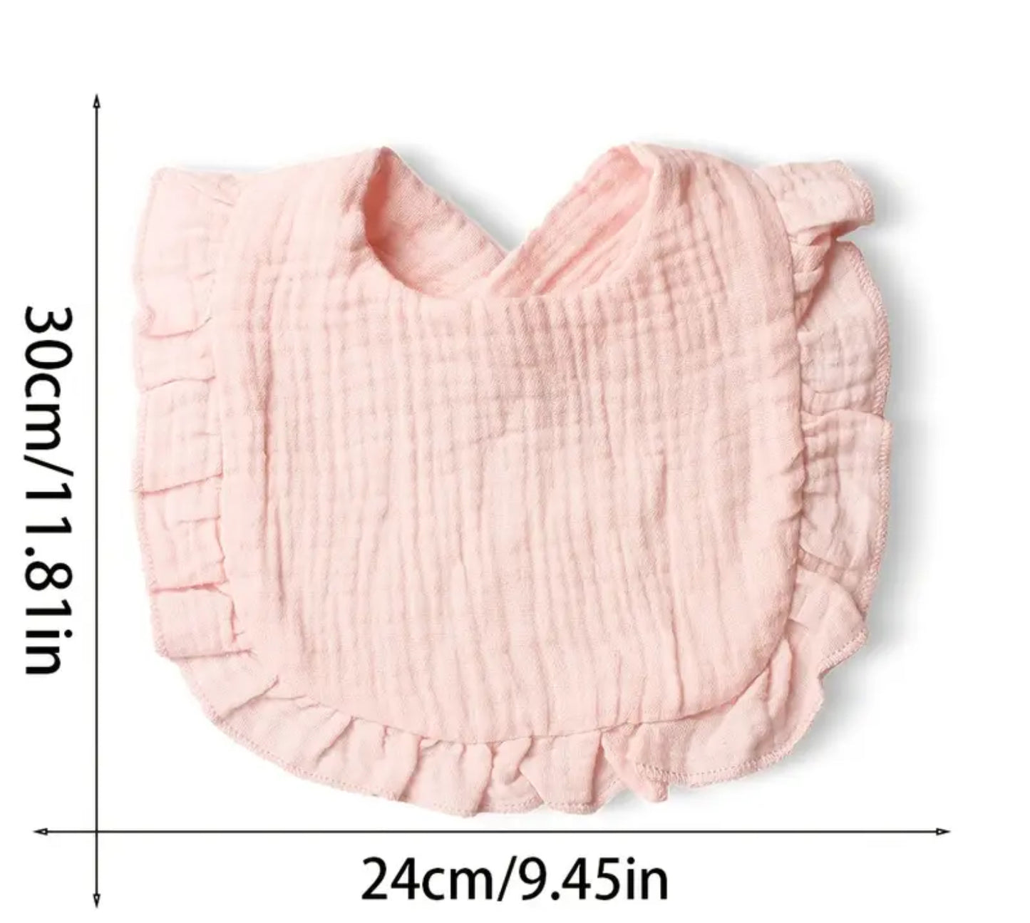 Bavoirs bebe fille - Lot de 6 pcs