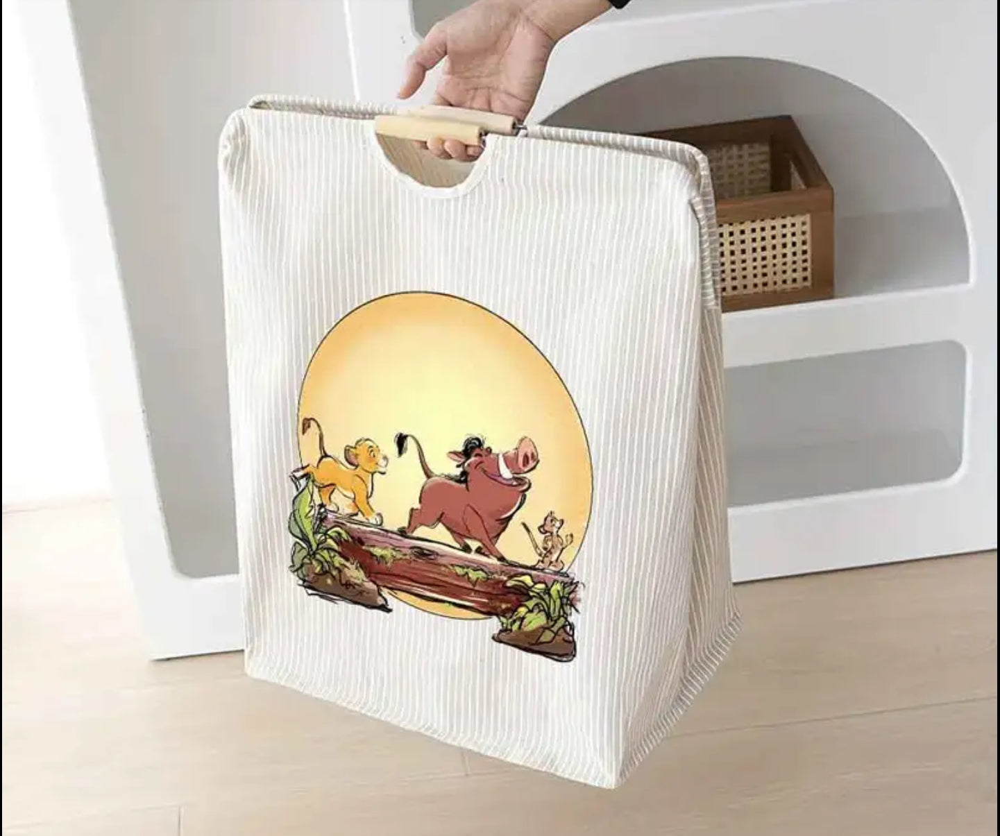 Panier à linge Le roi lion Disney