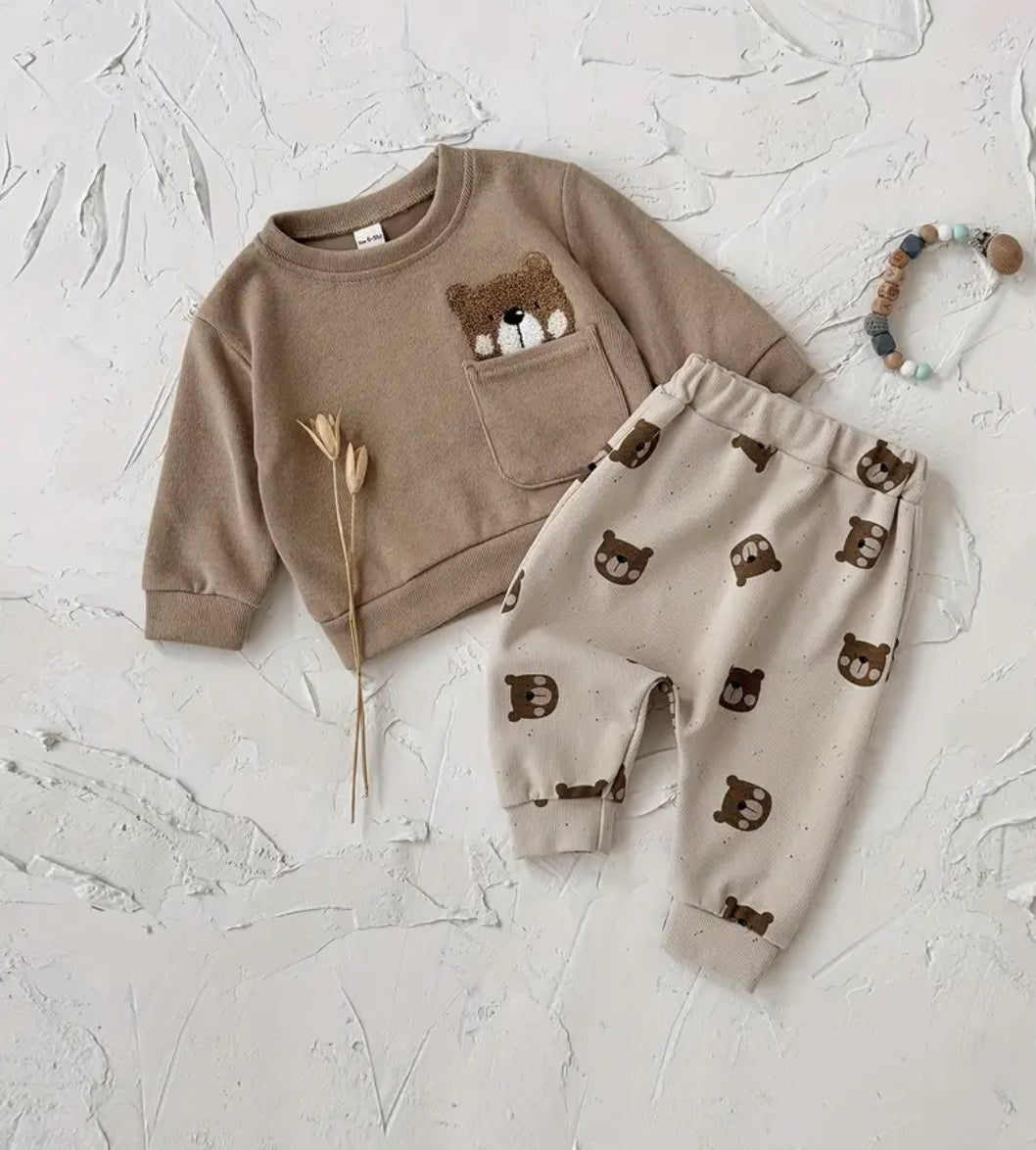 Ensemble 2 pièces garçon - Petit Ourson