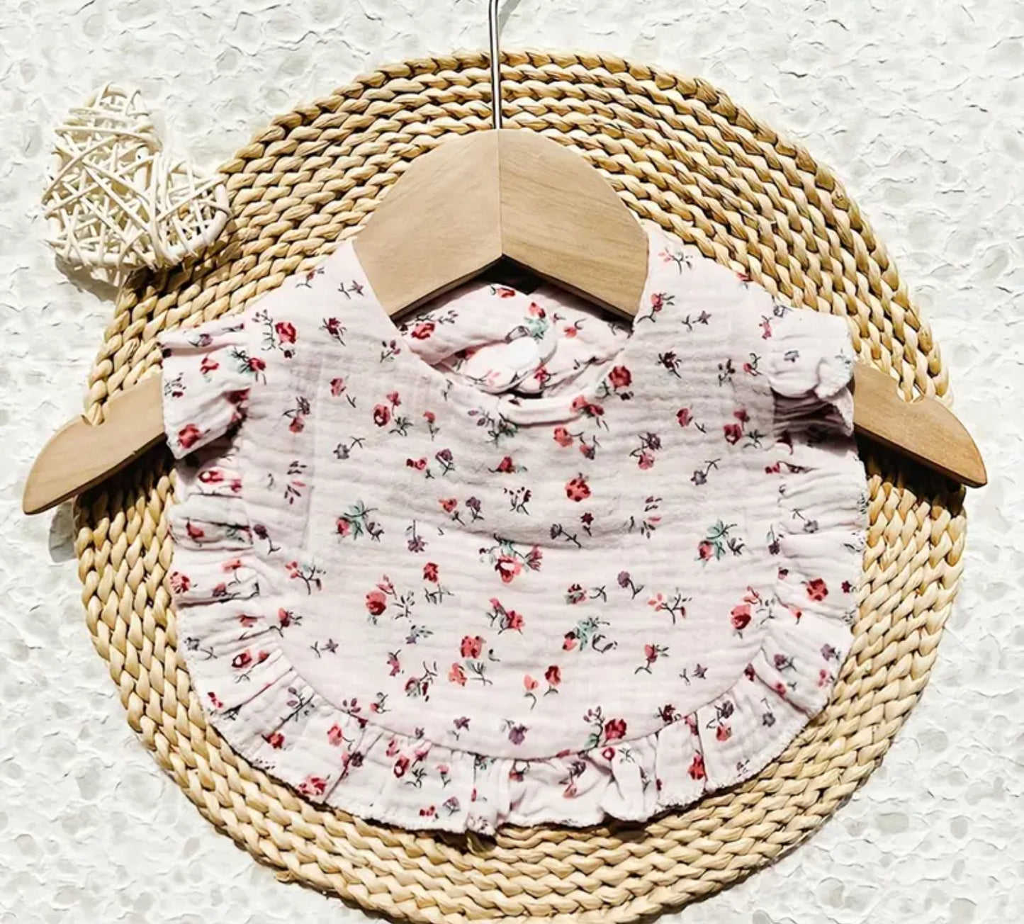 Bavoirs bebe fille - Lot de 6 pcs