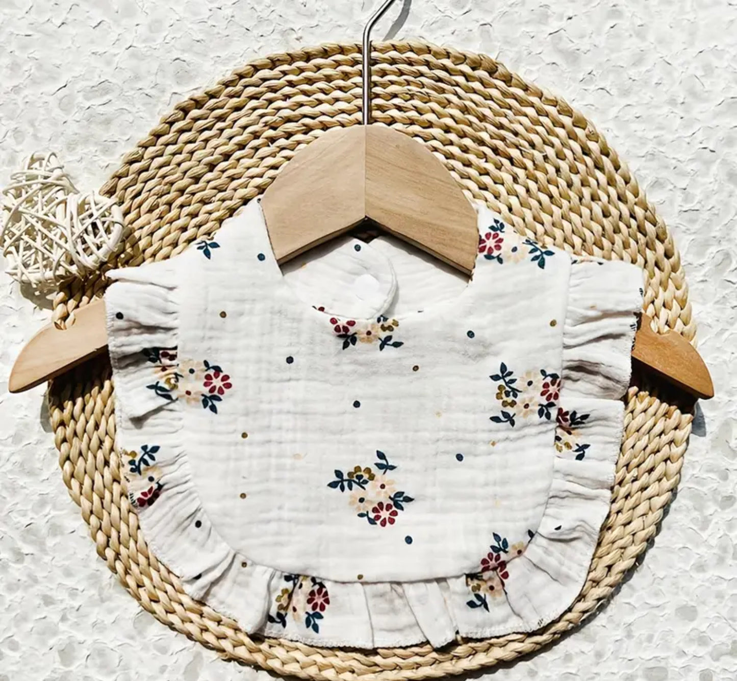 Bavoirs bebe fille - Lot de 6 pcs