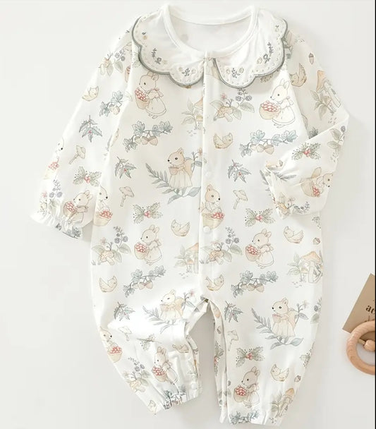 Pijama a imprimé lapinou